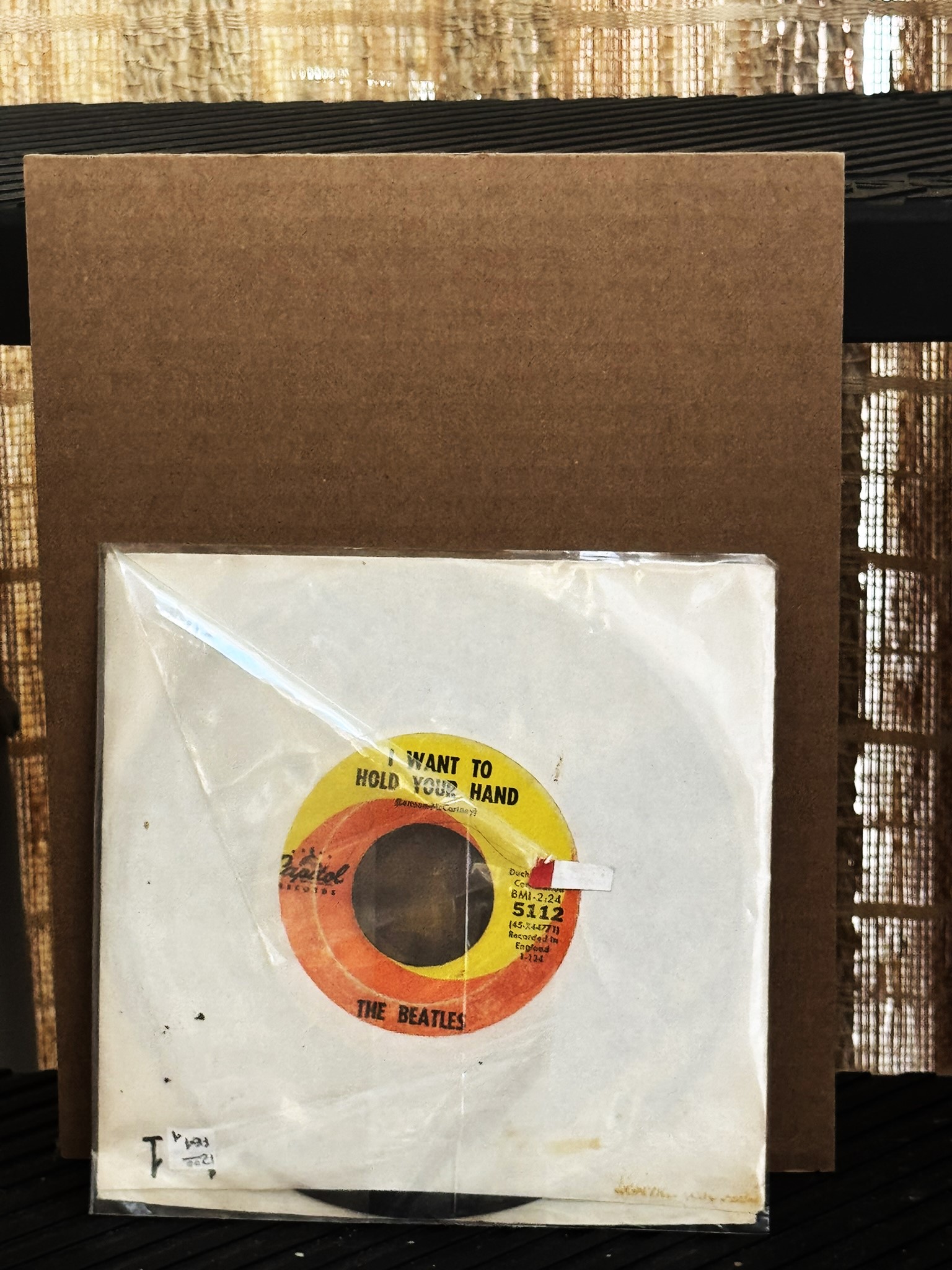 The Beatles - I Want to Hold Your Hand (45)