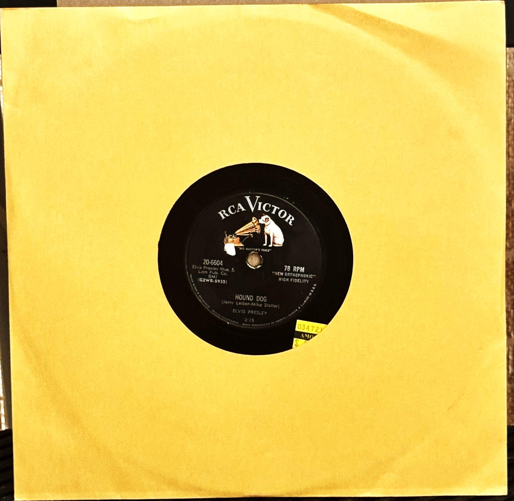 Elvis Presley - Hound Dog / Blue Suede Shoes (78)