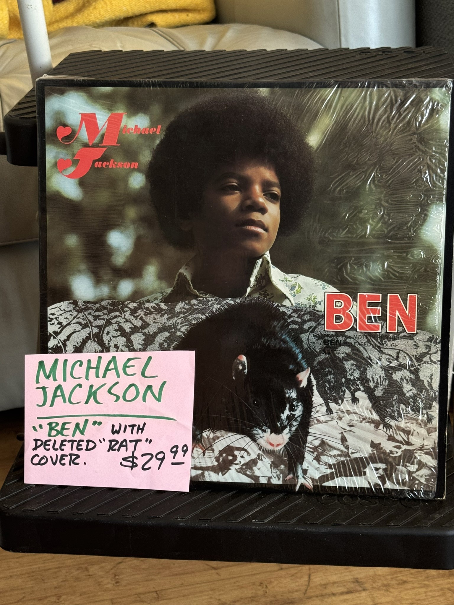 Michael Jackson - Ben (With Rat Note)